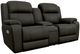La-Z-Boy® Dorian Mineral Leather Power Reclining Loveseat with Console and Headrest-0