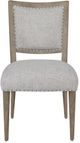 Bernards Citrus Heights 5-Piece Gray/Sand Hi-Lo Triad Table Set-4