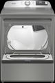 Maytag® Pet Pro 7.4 Cu. Ft. Classic Silver Front Load Electric Dryer-1