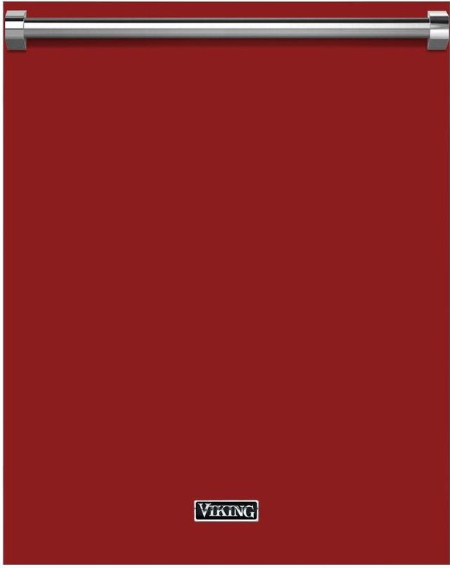 Viking® 5 Series Apple Red Professional Dishwasher Door Panel-0