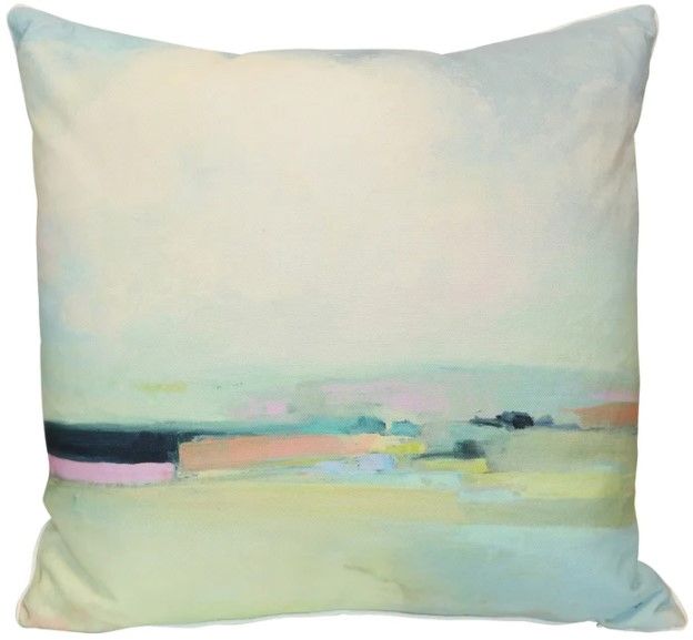 Stylecraft Tamara Day Blue Square Designer Pillow-0