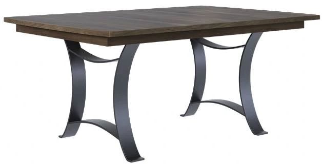 Country View Woodworking Customizable Aurora Dining Table-0