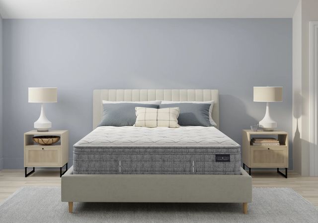 King Koil® Scott Living Fairfox 14" Wrapped Coil Firm Euro Top California King Mattress-2