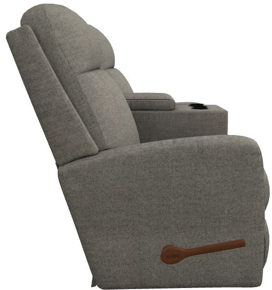 La-Z-Boy® Finley Latte Manual Wall Reclining Loveseat with Console-3