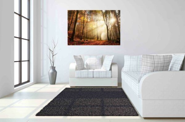 Classy Art Style 15 Floating Tempered Glass with Foil Wall Art-2