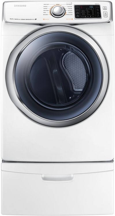 Samsung 7.5 Cu. Ft. White Electric Dryer-1