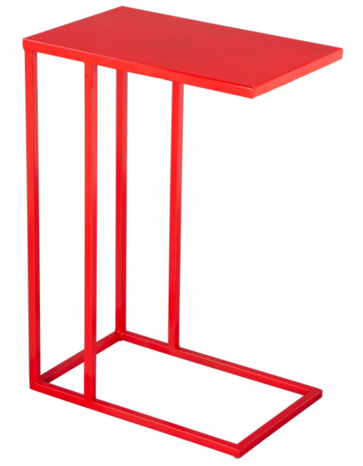 Zuo® Modern Atom Red Side Table-0
