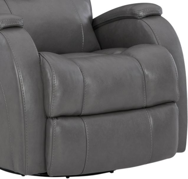 HomeStretch Phantom Light Gray Manual Glider Recliner-3