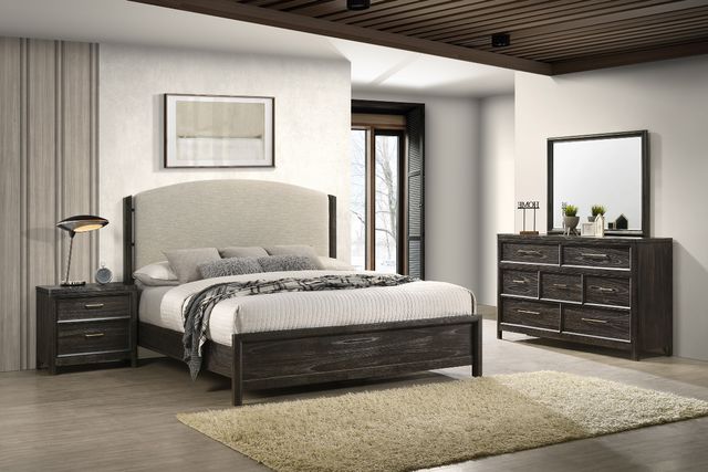 Crown Mark Ethel Brown Nightstand-1