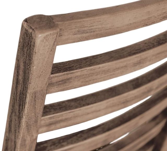International Furniture Direct Balam Beige/Brown Dining Side Chair-4