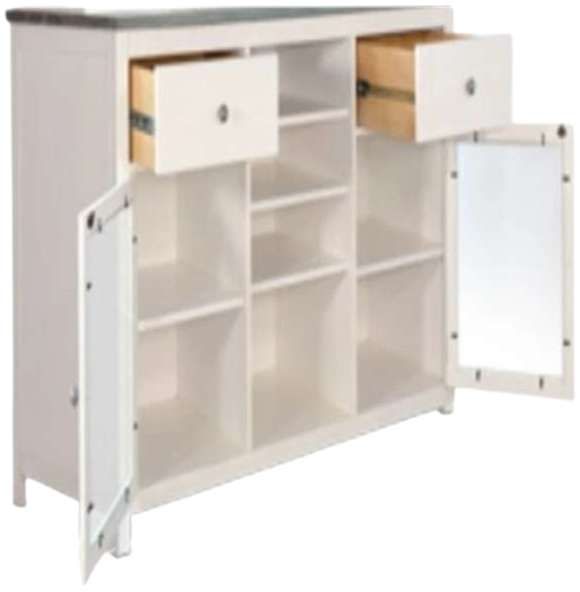 Sunny Designs™ Carriage House European Cottage 80" Buffet-1