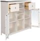 Sunny Designs™ Carriage House European Cottage 80" Buffet-1