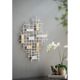 A & B Home Gold/White Medium Wall Decor-5