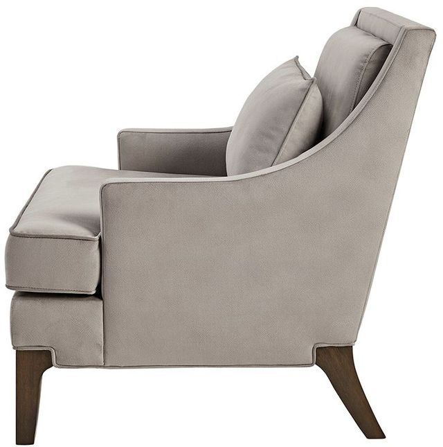 Olliix by Martha Stewart Light Grey Anna Arm Accent Chair-1