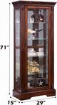 ACME Furniture Addy Cherry Curio Cabinet-2