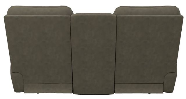 La-Z-Boy® Brooks Charcoal Power Reclining Loveseat with Console, Headrest, and Lumbar-3