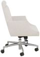 Fairfield® Customizable Uhura Executive Desk Chair with Polished Nickel Base-2