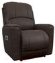 La-Z-Boy® Cassian Dark Chocolate Power Rocking Recliner with Headrest-0