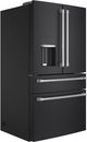 Café™ 27.6 Cu. Ft. Matte Black French Door Refrigerator-4