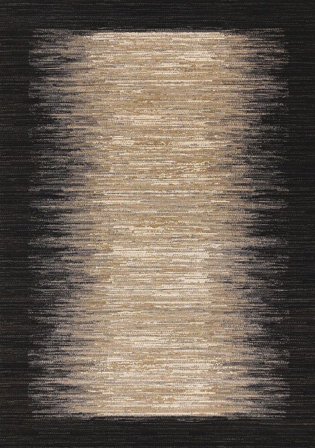 Kalora Interiors Aurora Black/Grey 5'x8' Area Rug-0