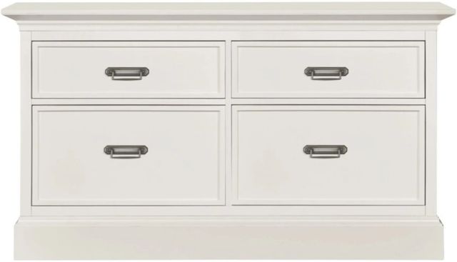 Hammary® Structures White Double Storage Console-2