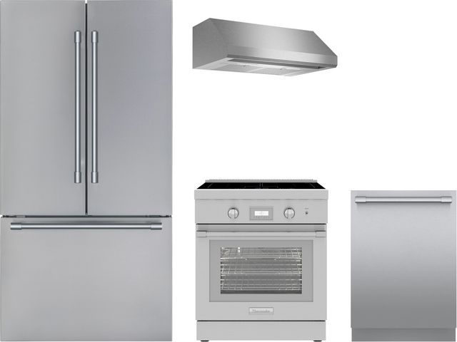 Thermador® 4 Piece Stainless Steel Kitchen Package-0