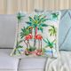 Nourison Home™ Mina Victory Coastal Accessories Multi-Colored Flamingos 18"x18" Throw Pillow-2