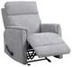 Flexsteel® Meet Your Perfect Match Compact Moon Gray Manual Gliding Recliner-3