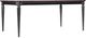 Hooker® Furniture Charleston Maraschino Cherry Rectangular Leg Dining Table with Black Cherry Base-0