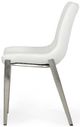 VIG Furniture Modrest Frasier 2-Piece White Dining Chair Set-2