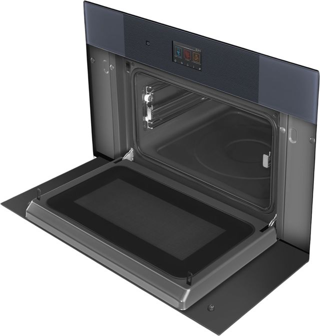 Smeg 30" Neptune Gray Oven/Micro Combo Electric Wall Oven-2