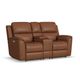 Flexsteel Henrick Triple Power Reclining Console Loveseat-1