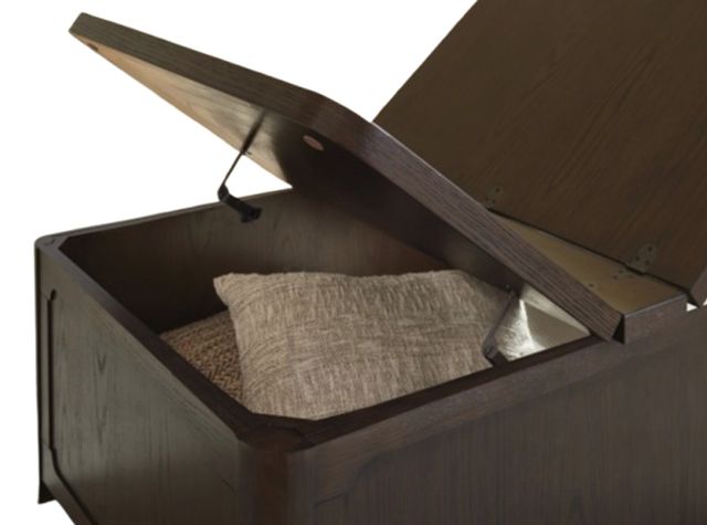 Signature Design by Ashley® Breckington Dark Brown Cocktail Table with Storage-3