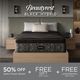 Beautyrest Black® Series 2 Hybrid 14.5" Medium Box Top Queen Mattress-0