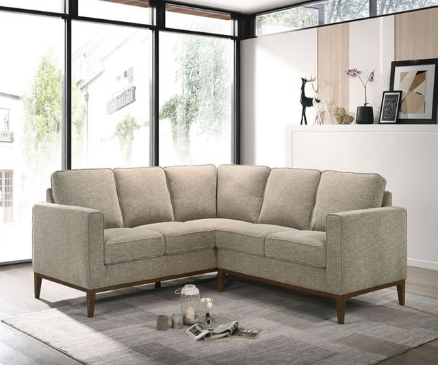 Porter International Designs Annie 2-Piece Flaxen Sectional-3