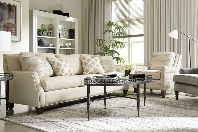 Craftmaster® Customizable New Traditions Three Cushion Sofa-1