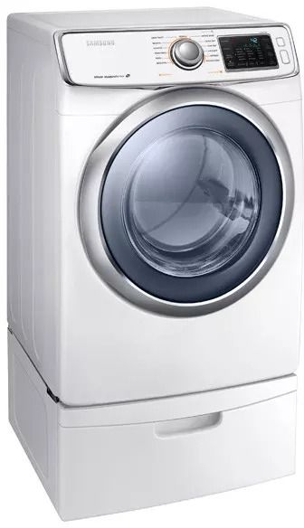 Samsung 7.5 Cu. Ft. White Electric Dryer-3