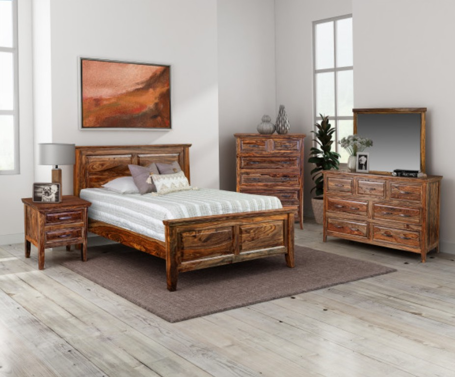 Porter International Designs Sonora King Panel Bed - Thumbnail 2