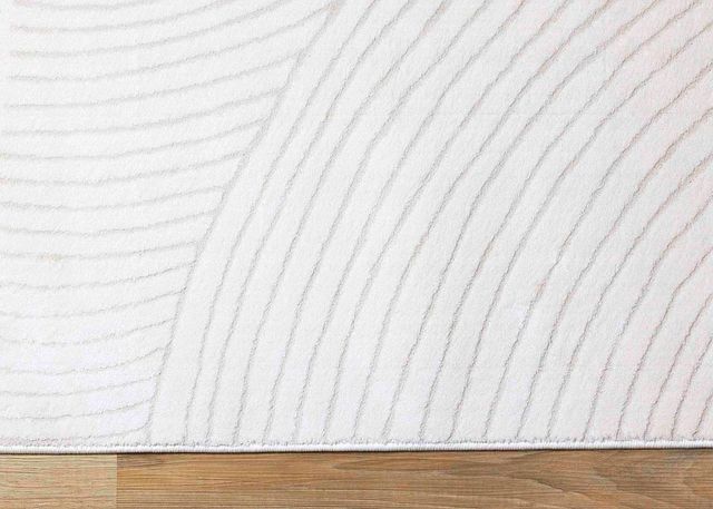 Kalora Interiors Hayden Light Cream 5'x8' Style 1 Area Rug-3