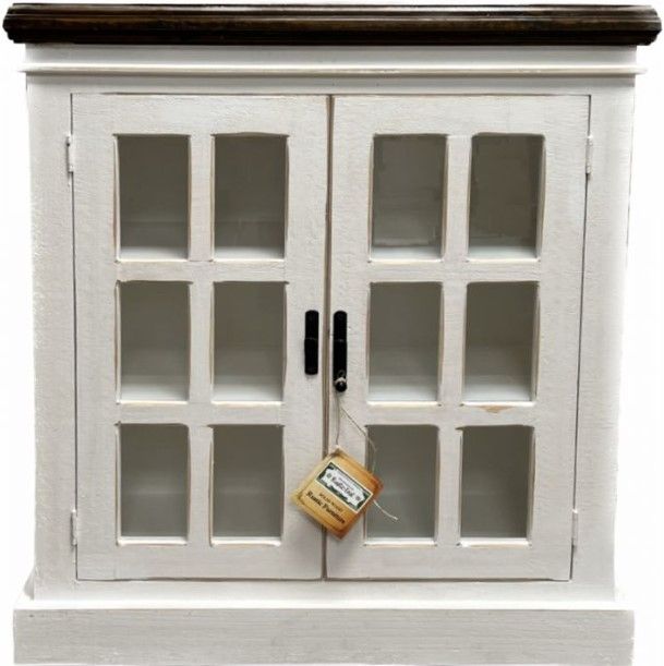 Million Dollar Rustic W W White Small Courtland Console-0