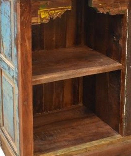 Jaipur Furniture Wdn. Old World Light Brown Arrow Chest-2