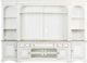Liberty Magnolia Manor Antique White Entertainment Center With Piers-0