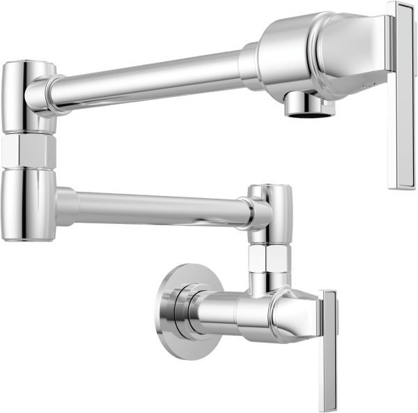 Brizo Frank Lloyd Wright® Polished Chrome Wall Mount Pot Filler-0
