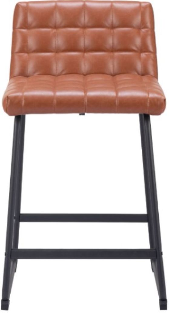 Zuo® Modern Pago Brown Counter Stool-2