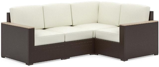 homestyles® Palm Springs 4-Piece Brown Sectional Set-3
