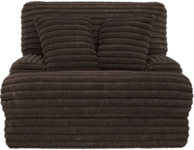 Catnapper® Cushy Chocolate Power Recliner with Power Adjustable Headrest-1