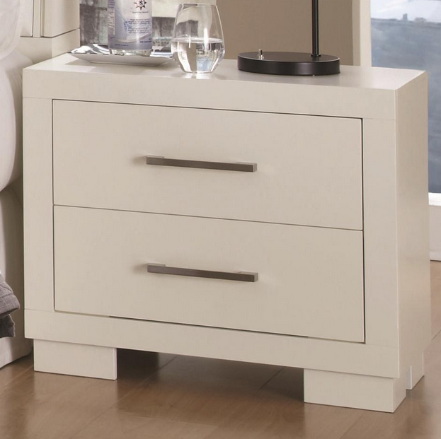 Coaster® Jessica White Nightstand-1