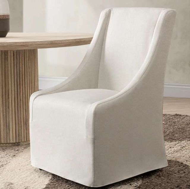 Classic Home Warwick Stone Beige Dining Chair-1