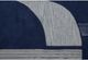Feizy Nash Navy/Silver 5' x 8' Rug-1