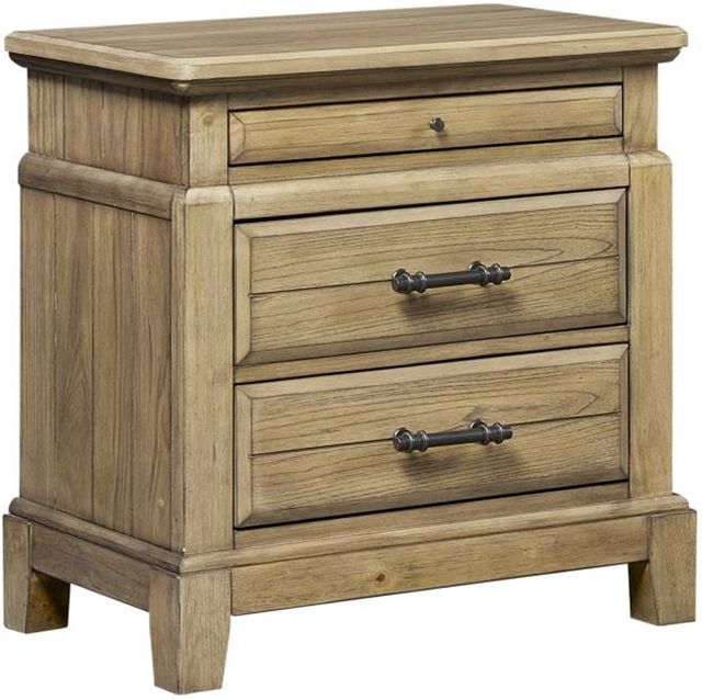 Bernards Bellamy Lane Caramel 2-Drawer Nightstand-0